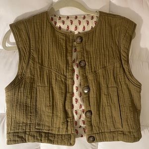 Reversable Sezane Timothee Vest Jacket